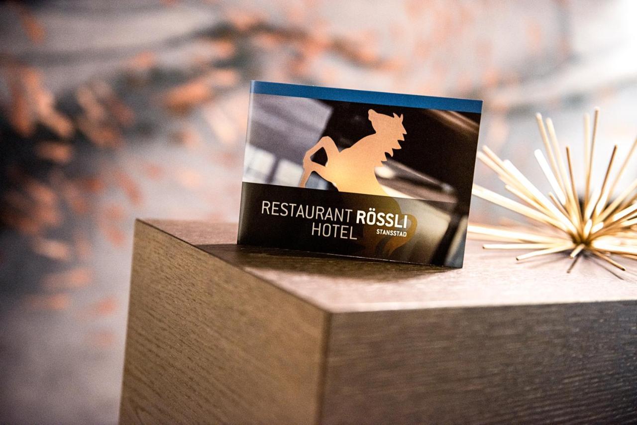 Hotel & Restaurant Roessli Stansstad Exterior photo